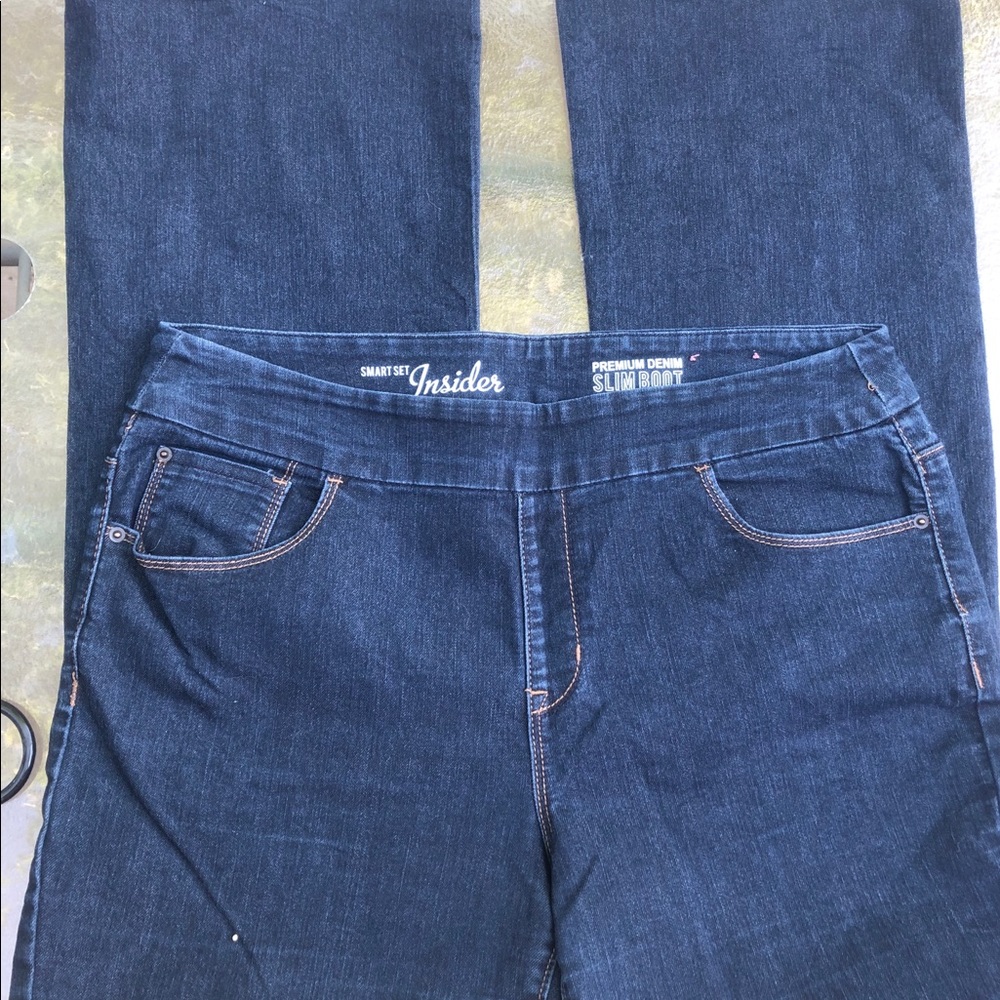 Smart Set Slim Bootcut Jeans